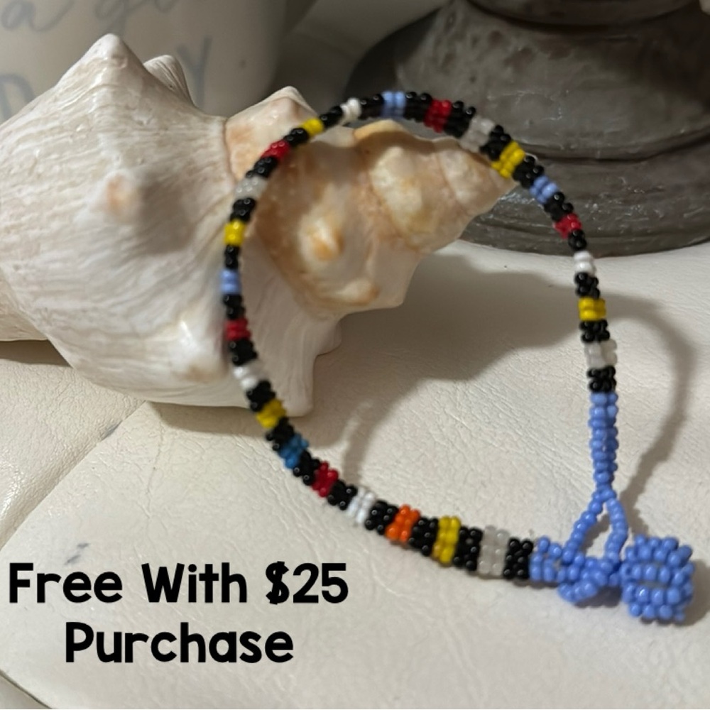 Free With $25 Purchase-Handmade Seed Bead Bracelet